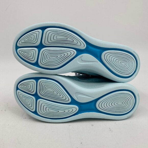 Nike Blue Silver LunarEpic Low Flyknit 2 Sneakers | Size 7 - Picture 7 of 10